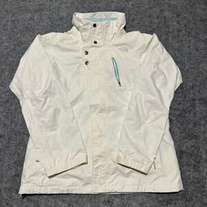 The North Face HyVent Jacket Women’s XL Used - Excellent White Shell